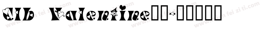 Clb Valentine字体字体转换